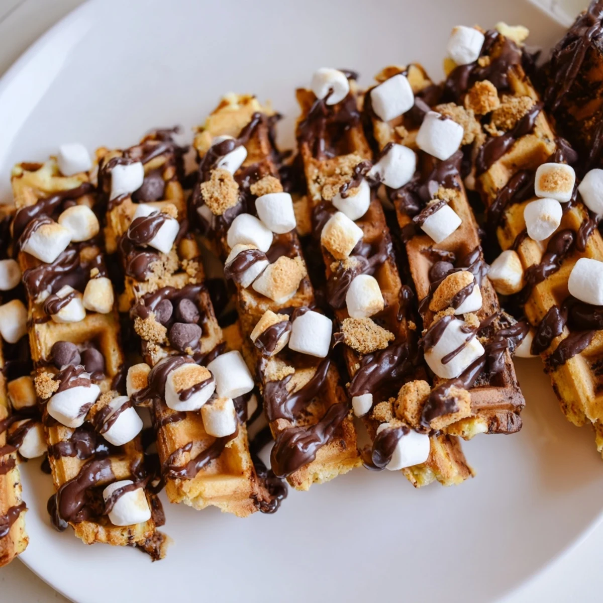 S’mores Biscotti Waffle Sticks