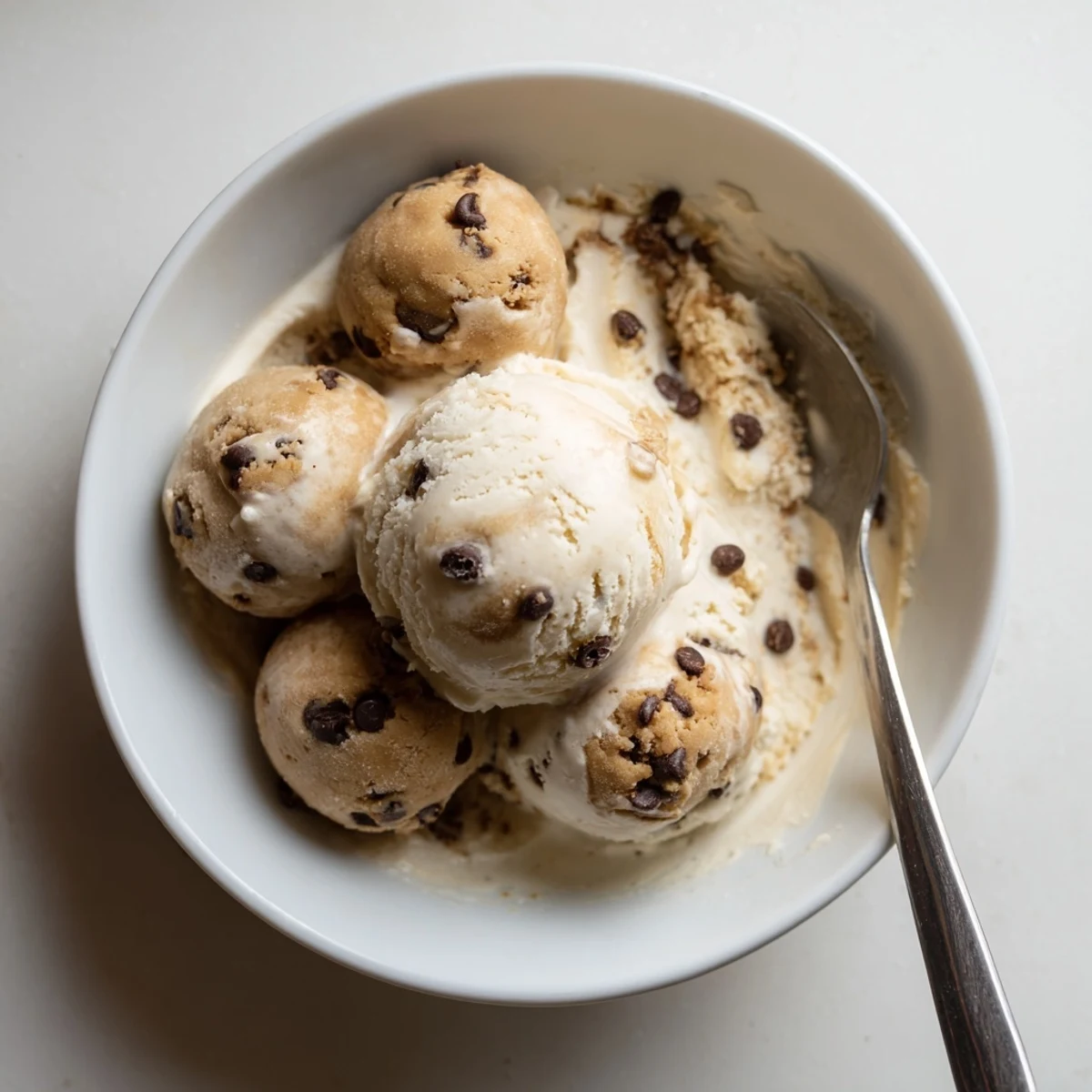 Cottage Cheese Cookie Dough Ice Cream
