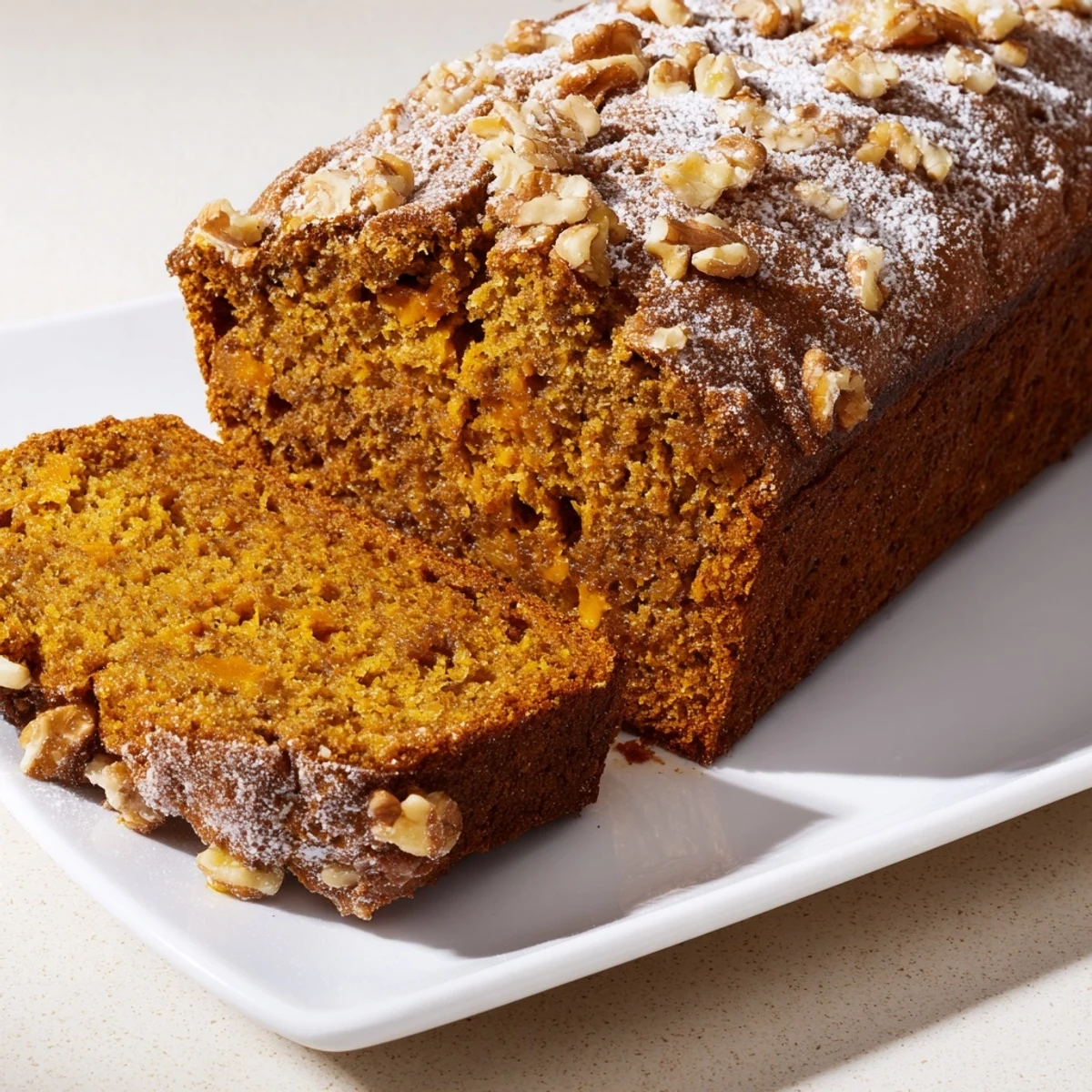 Moist Spiced Pumpkin Bread