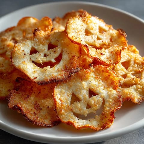 Homemade air fryer apple chips: a healthy treat, cinnamon-dusted and perfectly crisped.