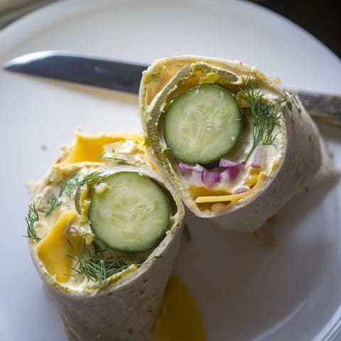 Colorful slices of Pickle-in-a-Blanket showcase tangy pickles and creamy cheese delightful for parties.  