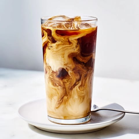 Refreshing tahini iced coffee blend, creamy and nutty for a delightful sip.  