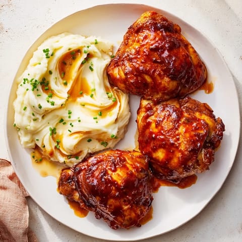 Honey BBQ Chicken Thighs