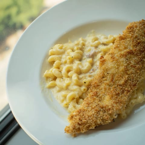 Crispy Chicken Tenders Macaroni