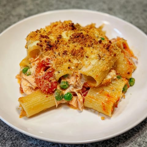 Hearty Tuna Pasta Bake