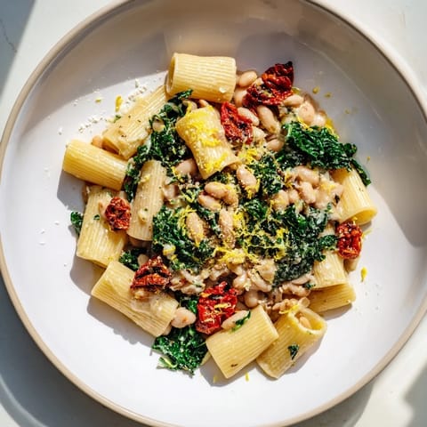 Tuscan White Bean Kale Pasta