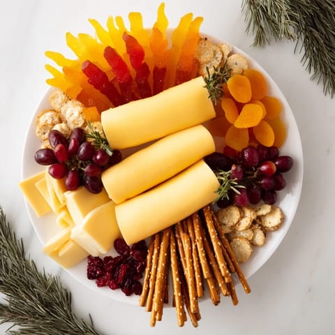 Flickering Fire Log Snack