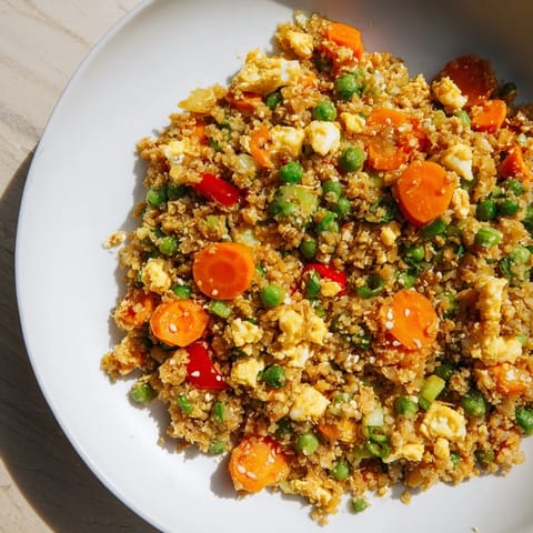 Cauliflower Fried Rice Dish