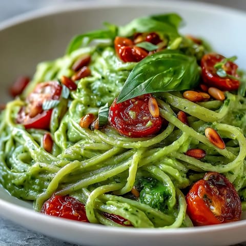 Creamy Avocado Lime Pasta