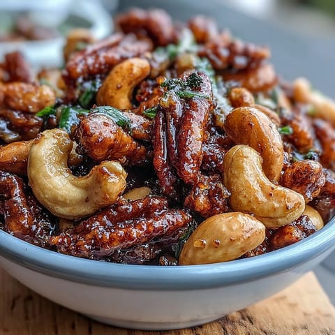 Salted Honey Peanut Snack Mix