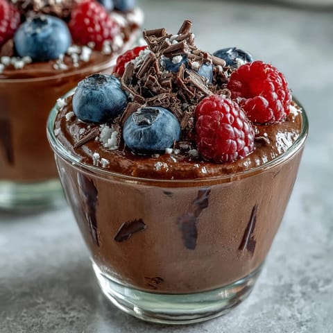 Cottage Cheese Chocolate Mousse