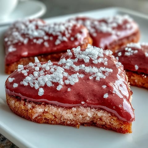 Valentines Strawberry Sugar Cookies