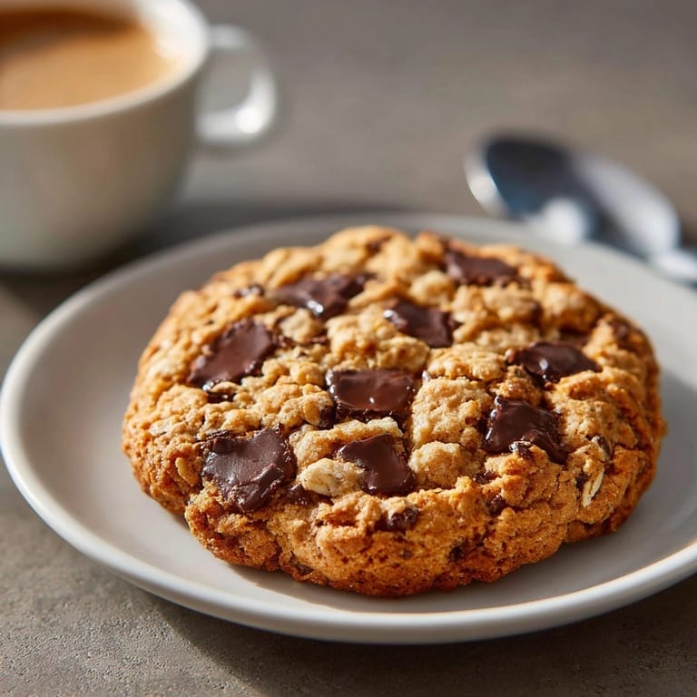 Delicious, easy recipe: soft and sweet Peanut Butter Oatmeal Chocolate Chip Cookies.