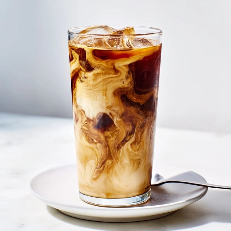 Refreshing tahini iced coffee blend, creamy and nutty for a delightful sip.  