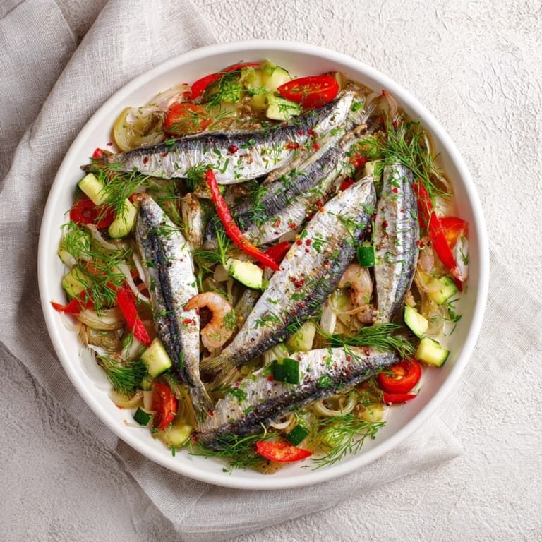 Imagine tender blue fish in Plongeons dans lOcéan Poisson Bleu with a zesty lemon-herb aroma, ready to serve.