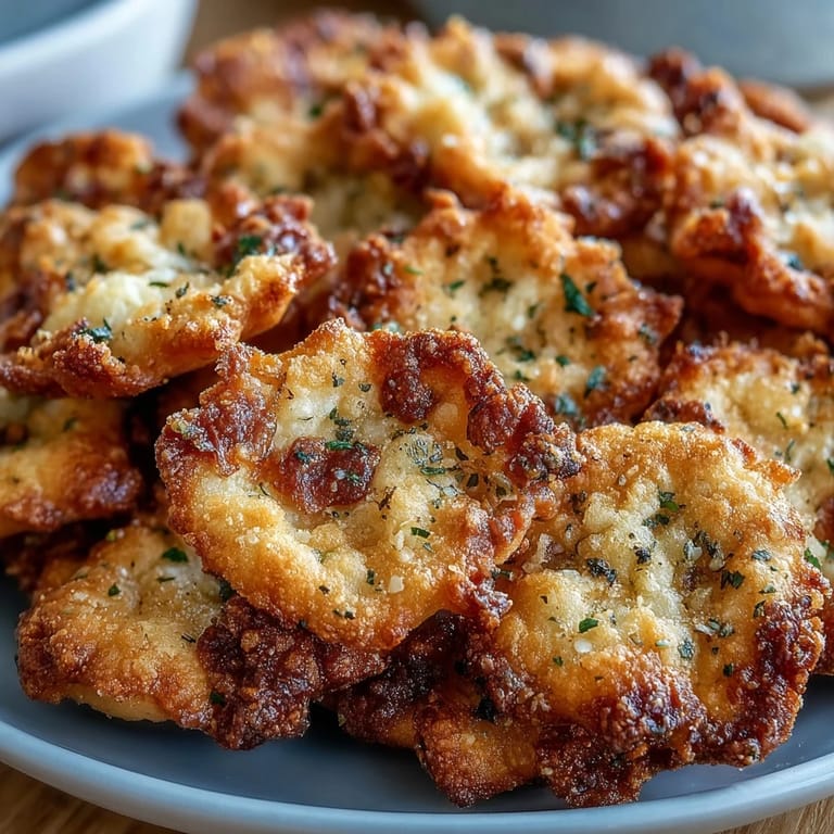 Close-up of Ranch Oyster Crackers coated in ranch seasoning, showing the crunchy texture ideal for snacking or topping soups.